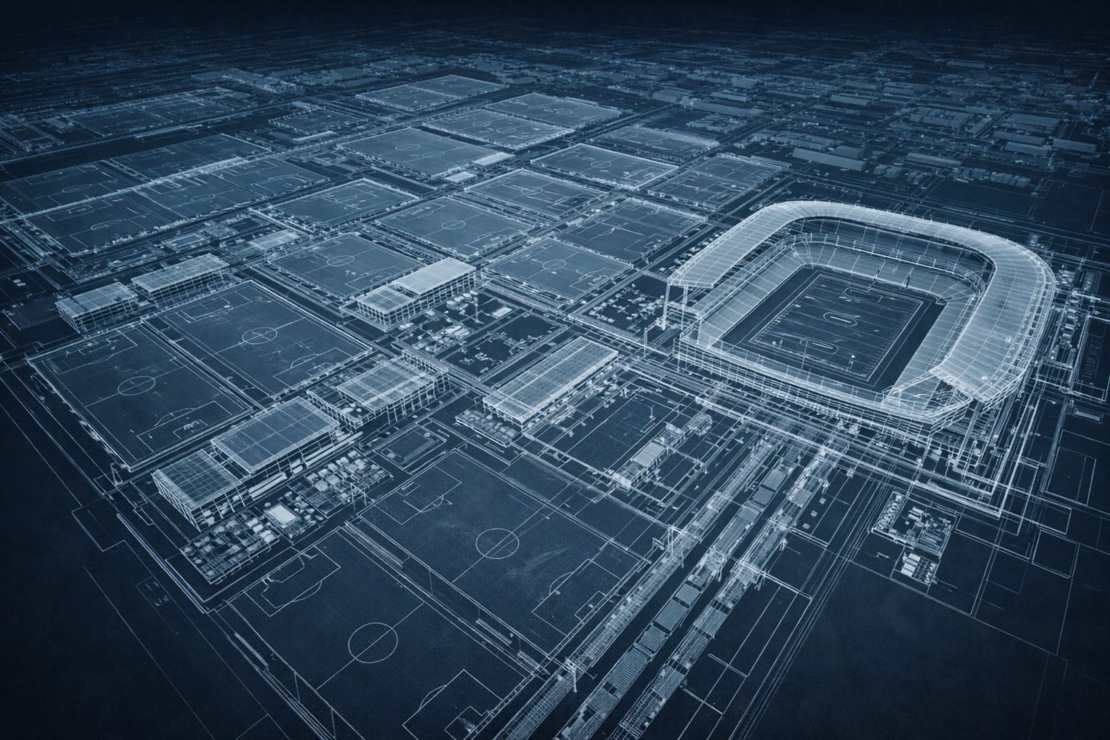 Modelo BIM orientado a asset management — Ciudad Deportiva Real Madrid